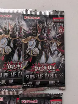 Yu-Gi-Oh Supreme Darkness 1st Edition Booster Packs (10 Packs) - Image 2