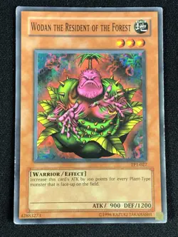 YUGIOH WODAN THE RESIDENT OF THE FOREST TP1-027 COMMON (LP) - Image 1