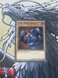 Yugioh Steel Ogre Grotto #1 Common LOB - Image 1