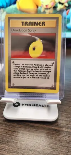 Devolution Spray 72/102 Base Set Trainer 1999 WOTC Vintage Pokemon Card - Image 1