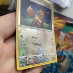 Eevee 130/185 SWIRL Reverse Cosmos Holo Costco Exclusive Pokemon Card TCG - Image 5