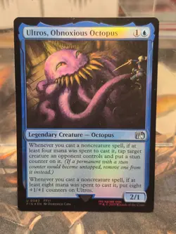 Ultros, Obnoxious Octopus MTG Final Fantasy NM Uncommon U 0083 FFVI Card FOIL - Image 1