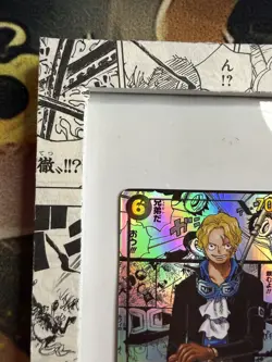 Sabo OP13-120 SEC Manga Alt Art Carrying on His Will ONE PIECE Card Japanese JP - Image 4