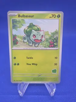 Pokemon My First Battle Deck Bulbasaur Stamped Exclusive Card NM - Image 1