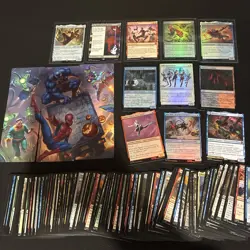 Magic the gathering Spider-Man card lot - Image 1