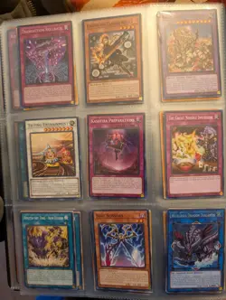 Yu-Gi-Oh Cards. Mixed Rarity, 20page Ultra Pro Binder With Window Card View. - Image 4