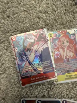 One Piece Lot Of Rare, Super Rare, Holo Don, And Leader Cards (OP12) - Image 2