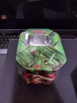 Sceptile-EX Hoenn Power Tin Pokemon Trading Card TCG Storage Tin Metal Box EMPTY - Image 2