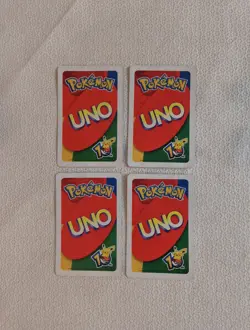 4 RARE Pokemon Charizard UNO Cards -10th Anniversary 2006 Special Edition - Image 2