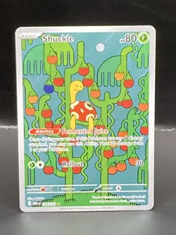 Pokemon Card Shuckle 136/132 Illustration Rare Mega Evolution Base Set NM - Image 1
