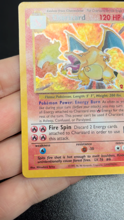 Charizard 4/102 Celebrations Holo Card Mitsuhiro Arita Pokemon TCG - NM - Image 2