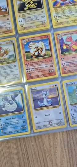 Complete Pokemon 1999 WOTC NON HOLO Base Set Cards 17-102 - Very Good Condition - Image 5