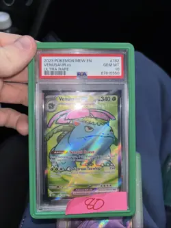 Scarlet & Violet Venusaur EX Holo TCG Card 182/165 Sv: PSA 10 Gem Mint - Image 1
