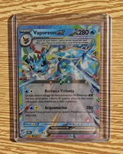 🔵Pokemon Card Ita Evoluzioni Prismatiche Vaporeon EX 023/131🔵 - Image 1