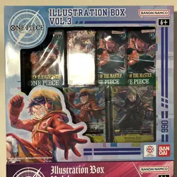 One Piece Card Game Illustration Box Vol. 3 & Vol. 4 Bundle - Factory Sealed - Image 2