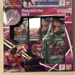 One Piece Card Game Illustration Box Vol. 3 & Vol. 4 Bundle - Factory Sealed - Image 3