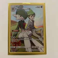 Pokemon TCG Gallade Holo Secret Rare Card Sun & Moon Cosmic Eclipse 244/236 - Image 1