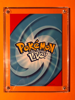 2001 MechaMew2 Jumbo "Pokemon Gotta catch em live" promo trading card (5 x 7") - Image 2