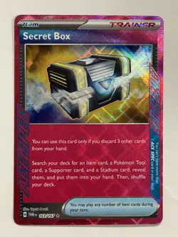 Pokemon TCG Secret Box 163/167 Twilight Masquerade Ace Spec Holo Card - Image 1