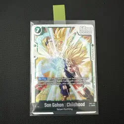 Dragon Ball Super Card Game Son Gohan : Childhood Awakened Pulse FB01-140 SCR - Image 1