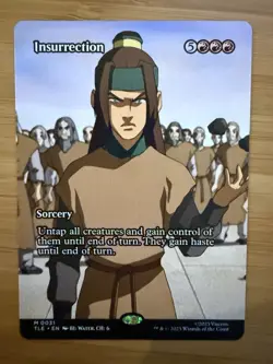 Insurrection 0031 MTG Avatar: The Last Airbender Borderless Regular NM - Image 1