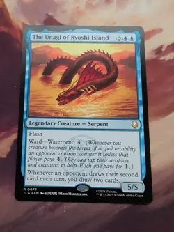 The Unagi of Kyoshi Island 0077 (R) MTG Avatar: The Last Airbender (TLA) - Image 1