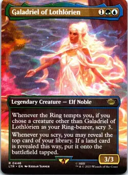 Galadriel of Lothlorien (Borderless) R Universes Beyond: The Lord of the Rings: - Image 1