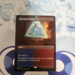 MTG: Riverpyre Verge (Aetherdrift)(Rare)(Borderless) - Image 1