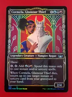 1x Cormela, Glamour Thief | FOIL Showcase | Streets of New Capenna | MTG Magic - Image 1