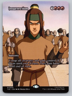Insurrection Borderless - Avatar Last Airbender - MTG - Image 1