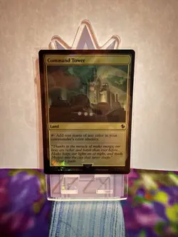 Command Tower (0485) (Surge Foil) Commander: Final Fantasy Foil - Image 1
