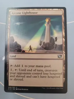 Arcane Lighthouse C14 Commander 2014 Magic Land Uncommon MTG LP - Image 1