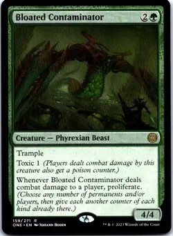 Bloated Contaminator R Phyrexia: All Will Be One 159 NM NM-LP - Image 1