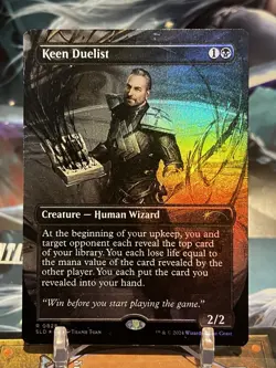 MTG | Keen Duelist [Secret Lair: Sheldon's Spellbook]✨FOIL✨ - Image 1