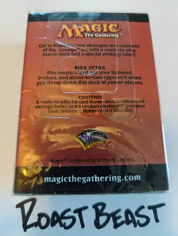 Magic The Gathering - Scourge: Max Attax Theme Deck - Factory Sealed NEW - Image 2