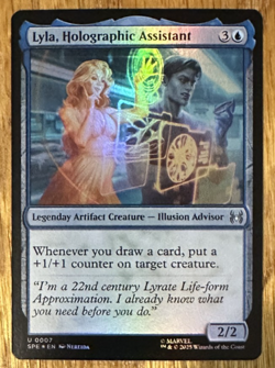 Marvel's Spider-Man Eternal-Legal, Lyla, Holographic Assistant - Foil - Image 1
