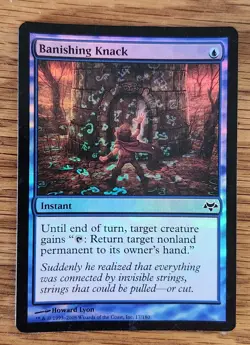 MTG Banishing Knack Eventide Foil, NM Condition - Image 3