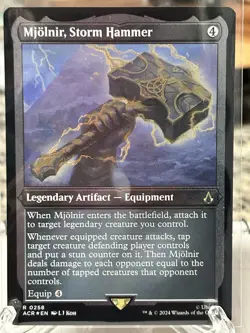 Mjolnir, Storm Hammer (Foil Etched) Universes Beyond: Assassin's Creed Foil - Image 1