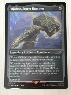 Mjolnir, Storm Hammer (Foil Etched) Universes Beyond: Assassin's Creed Foil - Image 2