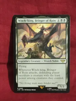 Witch-king, Bringer of Ruin Universes Beyond: the Lord of the Rings Regular NM - Image 1