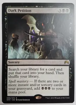 MTG Magic the Gathering - Dark Petition - Magic Origins - Image 1