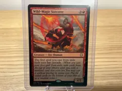 Wild-Magic Sorcerer ~ Commander: Adventures Forgotten Realms [ NM ] [ MTG ] - Image 1