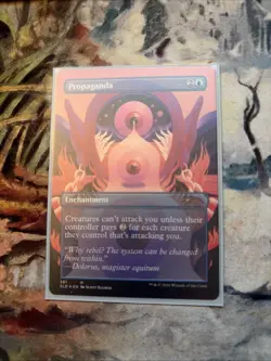 WOTC MtG Magic the Gathering Propaganda (R) (Foil) NM - Image 1