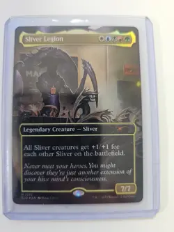 MTG Sliver Legion (1310) Secret Lair Drop ✨Foil✨ Near Mint ~ FAST SHIP ~ - Image 1