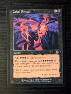 Cabal Ritual [Torment] Regular - MTG Magic the Gathering - NM - Image 1