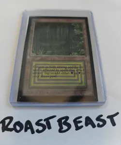 Magic The Gathering - Collectors' Edition - Bayou Dual Land Excellent LP+ - Image 1