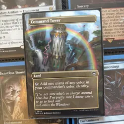 MTG - Command Tower - Borderless - Commander Masters - Magic the Gathering - Image 1