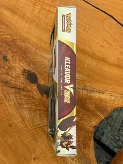 NEW & SEALED Pokemon TCG: Kleavor VSTAR Special Collection Box - Sword & Shield - Image 3