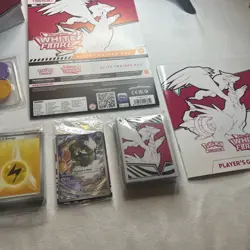 Pokemon TCG OPENED White Flare Elite Trainer Box - Includes Sealed Promo - Image 3