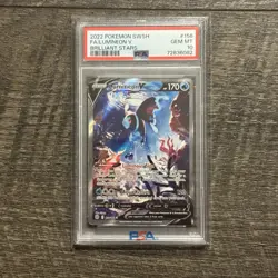 Pokemon PSA 10 Lumineon V 156/172 Alt Art Brilliant Stars Holo PSA 10 Gem Mint - Image 1